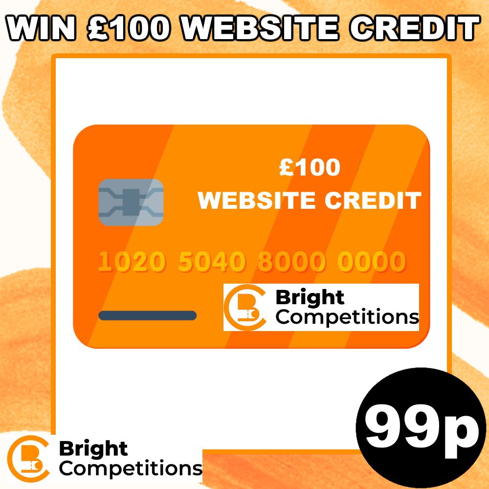 Win £100 Website Credit