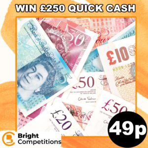 Win &pound;250 Quick Cash