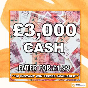 Win £3000 Tax Free Cash