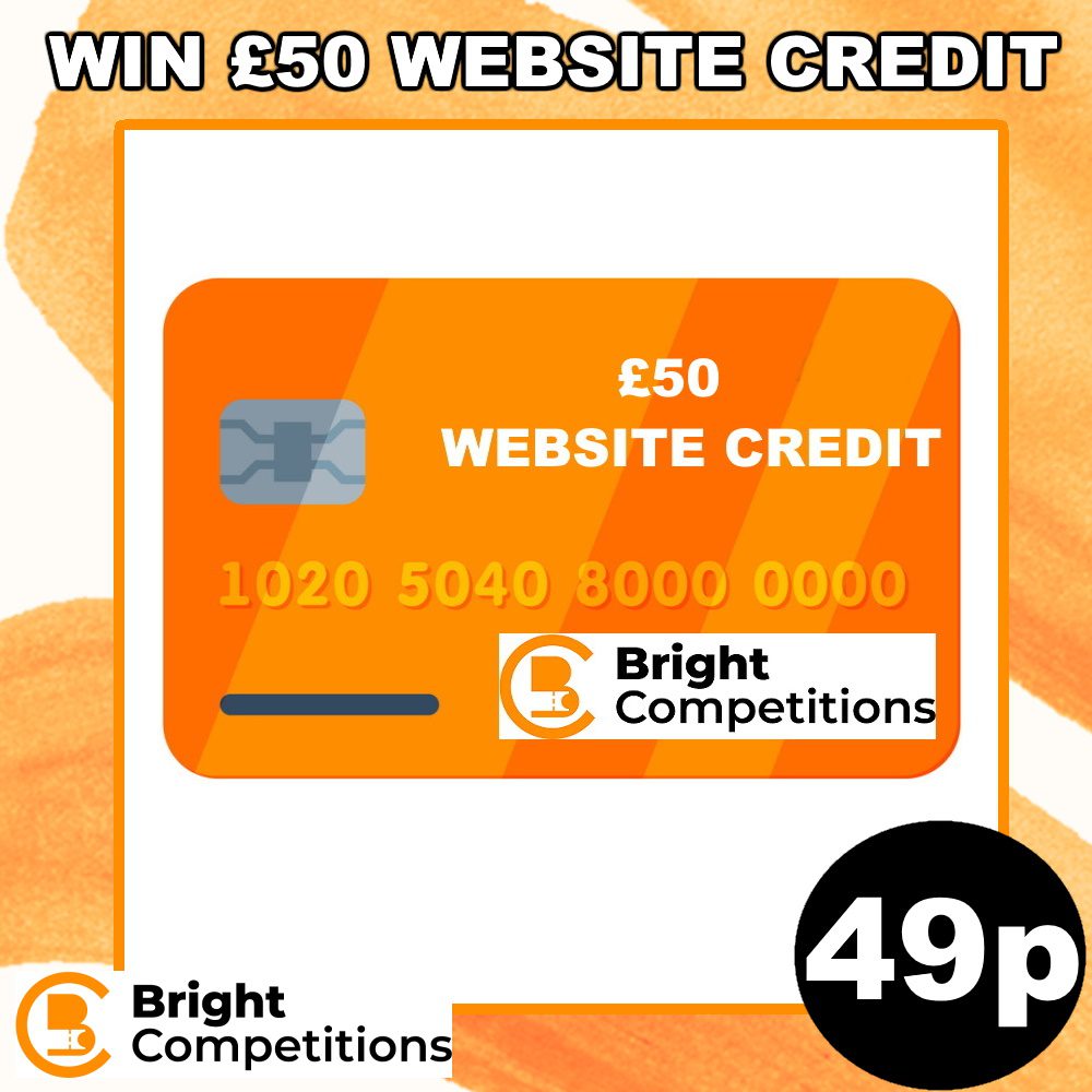 Win £50 Website Credit