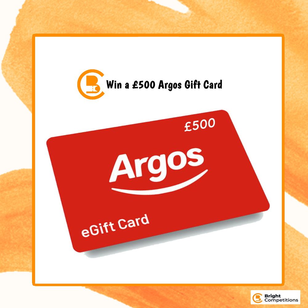 Win a £500 Argos Voucher