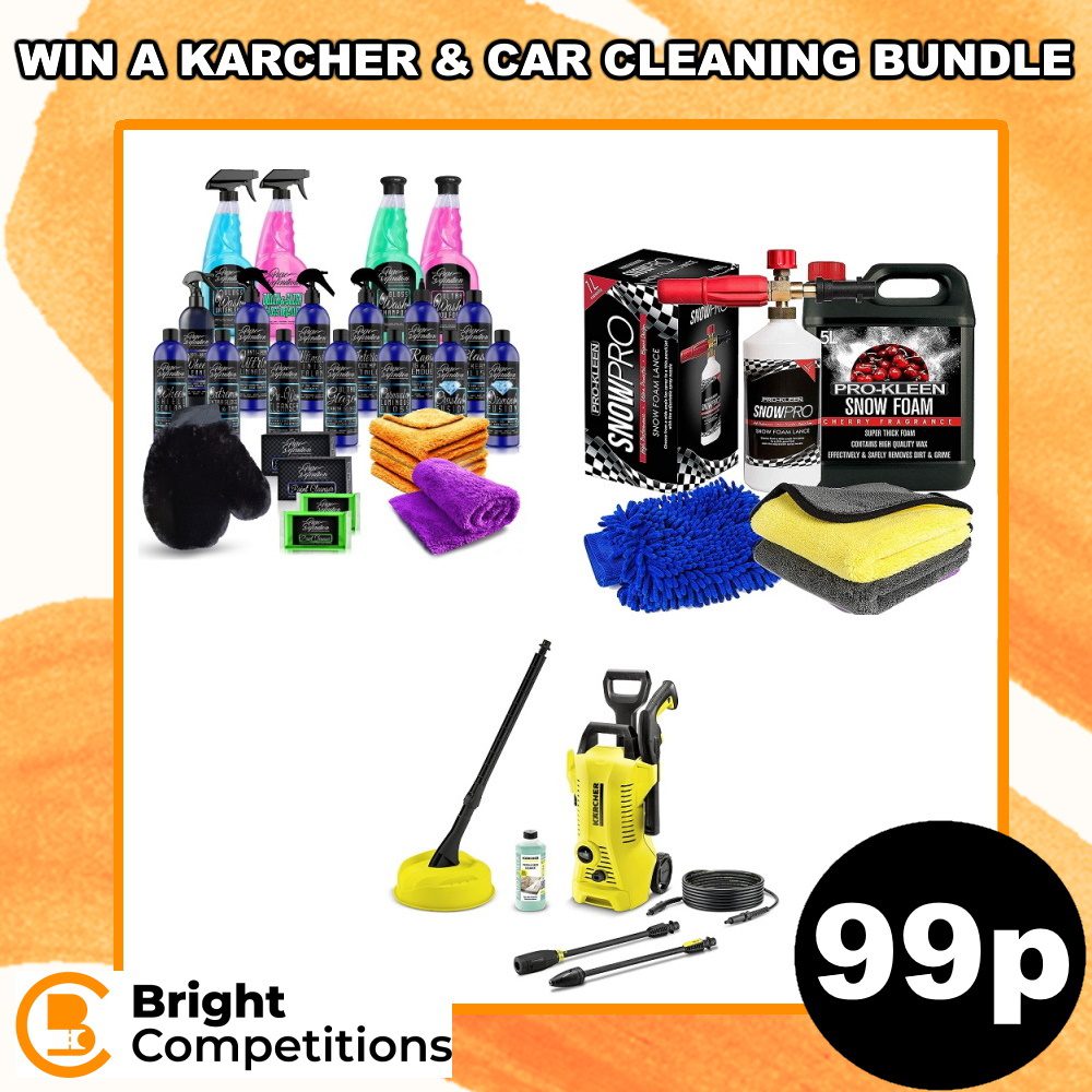Win a Karcher & Car Cleaning Bundle