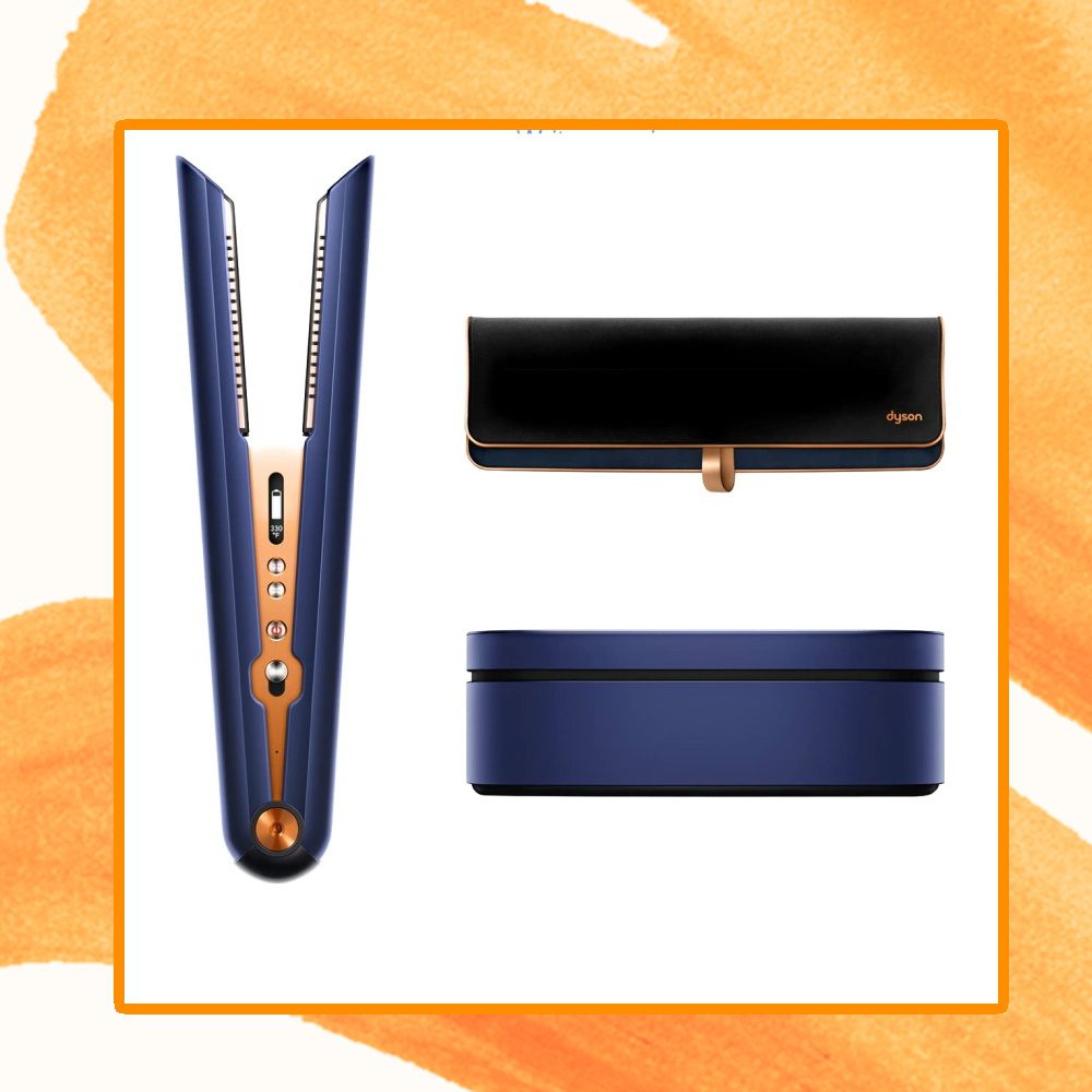 Win a DYSON Corrale Hair Straightener Prussian Blue & Rich Copper