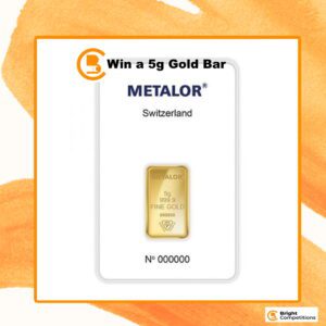 Win a 5g Bar of Gold