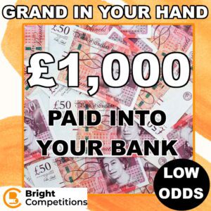 Win £1000 with Tuesday's 'Grand in Your Hand'