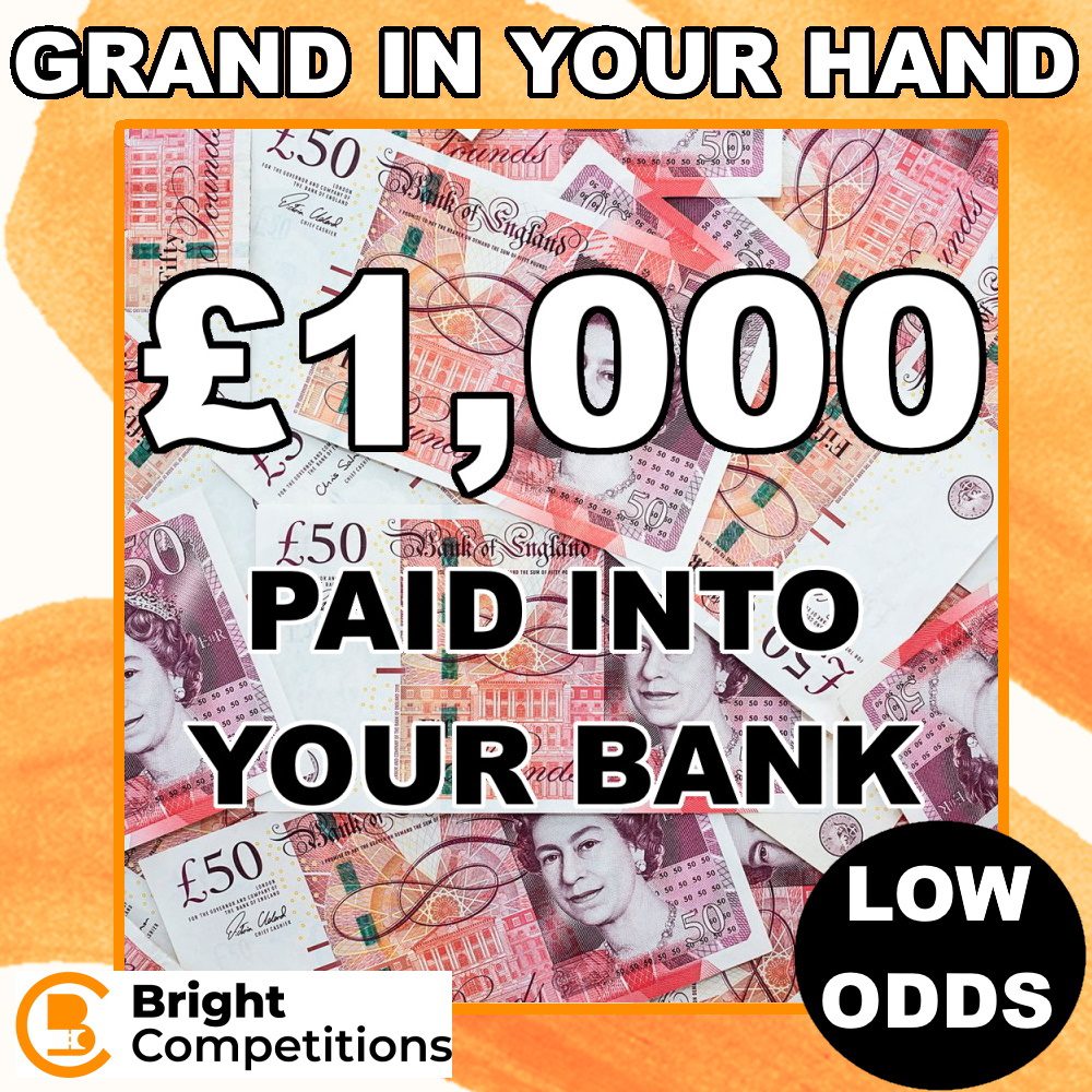 Win £1000 with Tuesday's 'Grand in Your Hand'