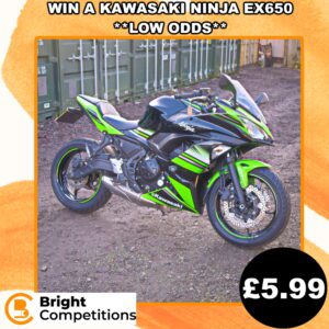 Win a Kawasaki Ninja EX650