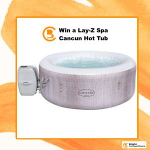 Win a Lay-Z-Spa Cancun AirJet 4 Person Inflatable Hot Tub