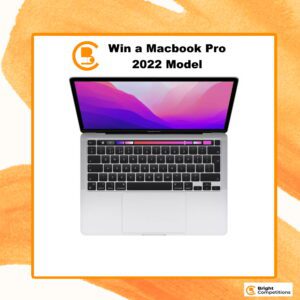 Win an Apple MacBook Pro 13.3" (2022) - M2, 256 GB SSD, Silver