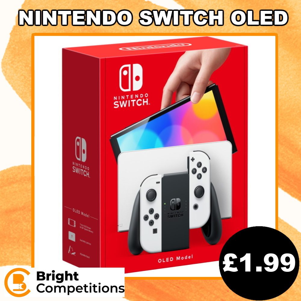 Win a Nintendo Switch OLED in White