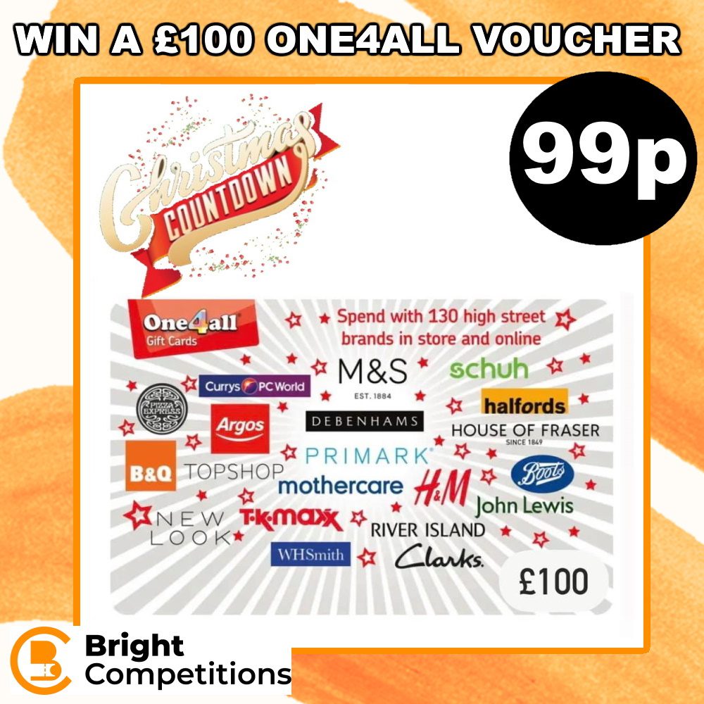 Christmas Countdown - Win £100 One 4 All Voucher