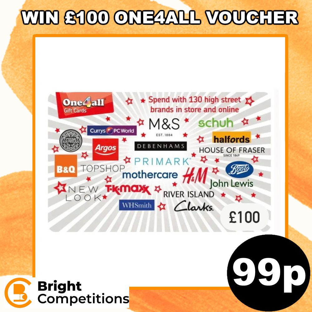 Win £100 One4All Voucher