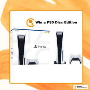 Win a PS5 PlayStation 5 Disc Edition