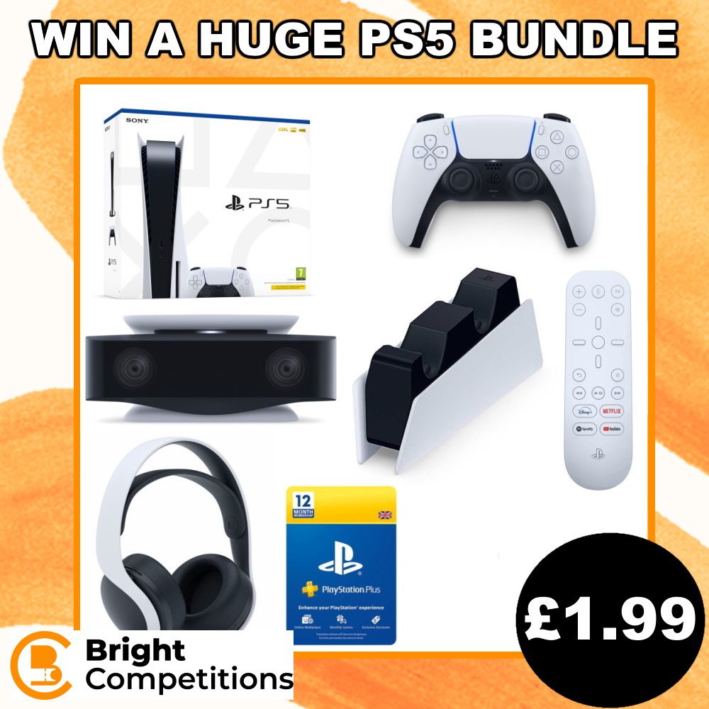 Win a Huge PlayStation 5 PS5 Bundle