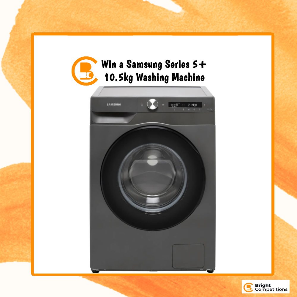 Win a Samsung Series 5+ 10.5kg Washing Machine
