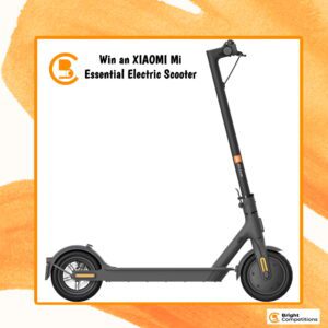 Win an XIAOMI Mi Essential Electric Scooter