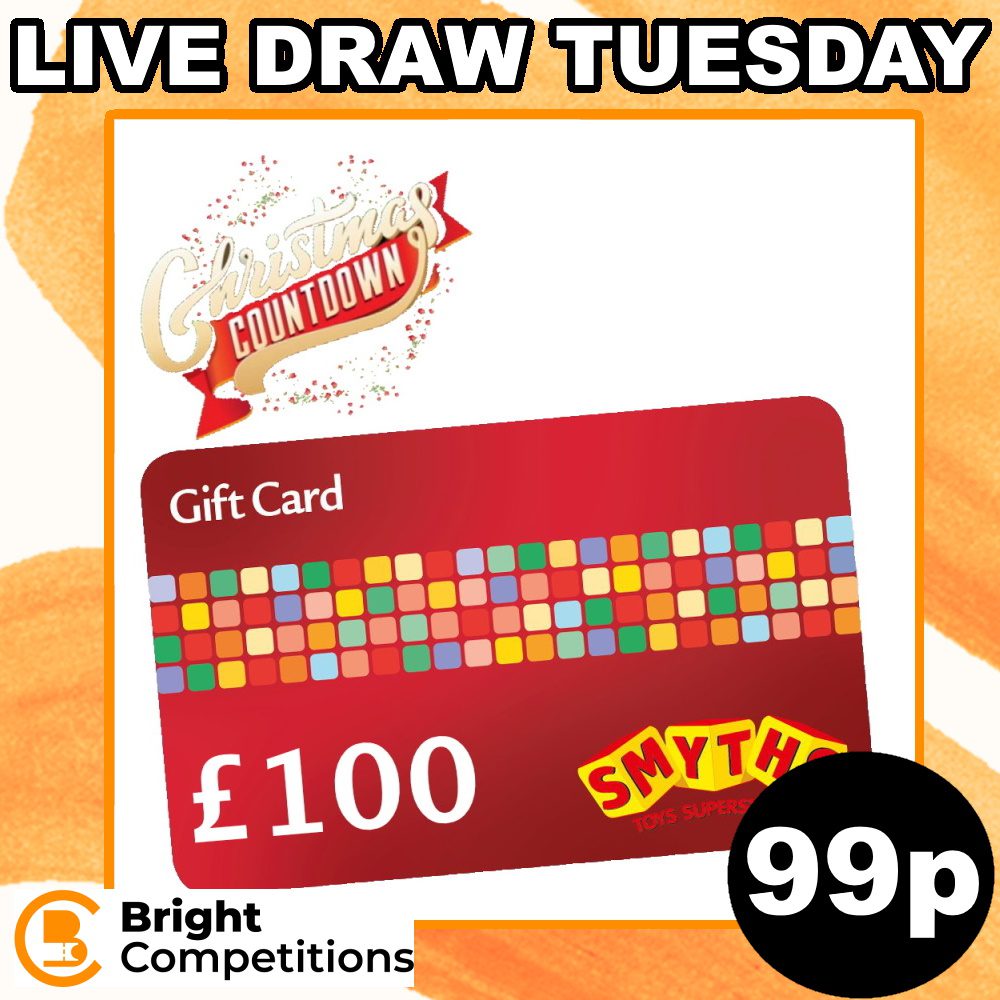 Christmas Countdown - Win £100 Smyths Voucher