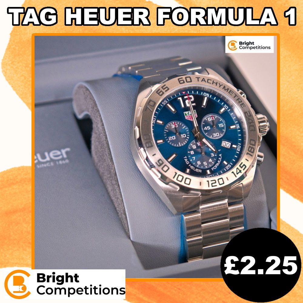 Win a Tag Heuer Formula 1 Chronograph Men's Watch