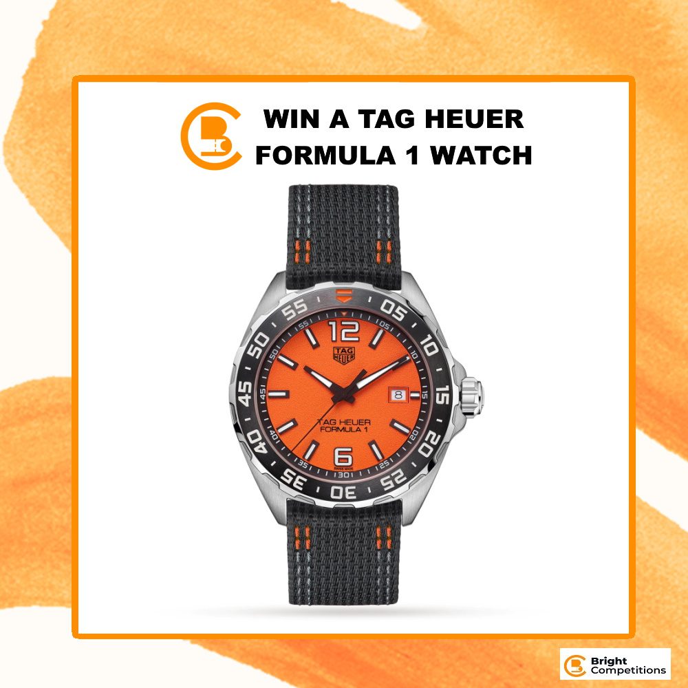 Win a Brand New Tag Heuer Formula 1 Men's Watch