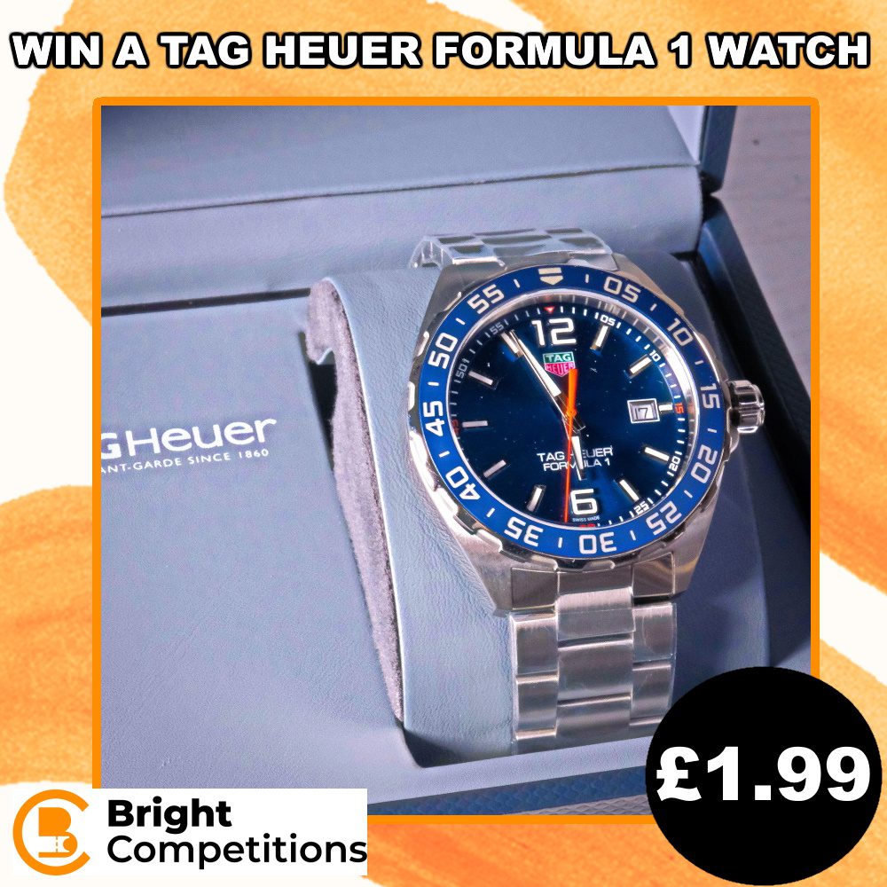 Win a TAG Heuer Formula 1 43mm Men's Watch
