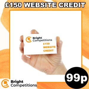 Win £150 Website Credit