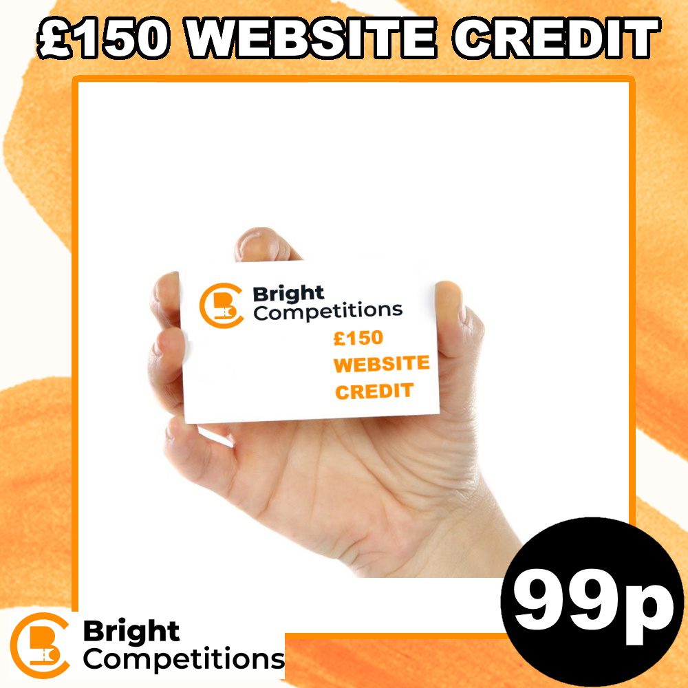 Win £150 Website Credit