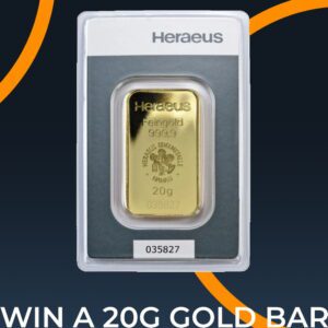 Win a 20g Gold Bar