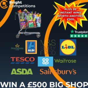 Win a £500 Big Christmas Shop + 20 Instant Wins Worth £500