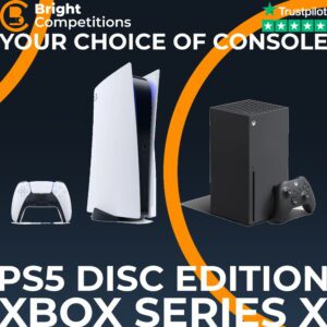 Win Your Choice of Console - PS5 or Xbox