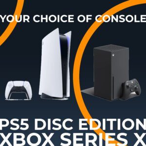 Win Your Choice of Console - PS5 or Xbox