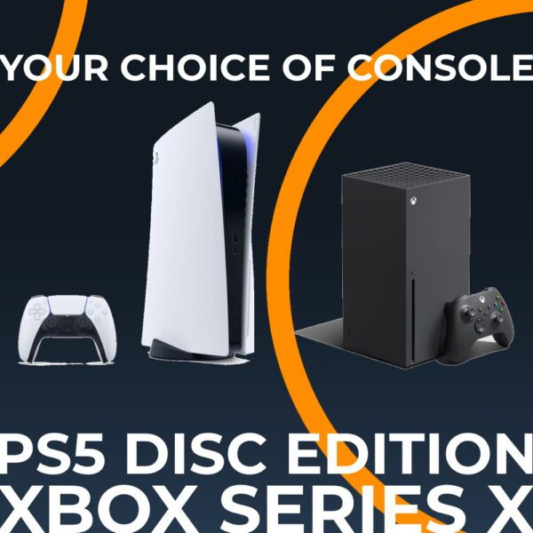 Win Your Choice of Console - PS5 or Xbox