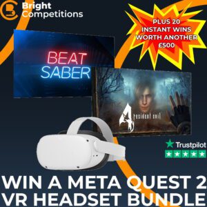 Win a Meta Quest 2 VR Headset Bundle + 20 Instant Wins Worth £500