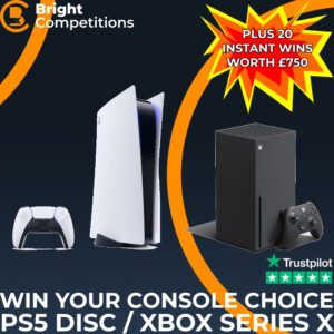PS5 or Xbox #39 + 20 Instant Wins Worth £750