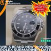 Win a Brand New Rolex Submariner Date or £10,000 + 100 Instant Cash Wins Worth £15,000