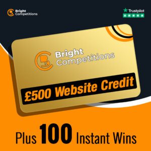 £500 Website Credit + 100 Instant Wins