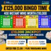 £125,000 INSTANT WIN BINGO DRAW + £10,000 JACKPOT