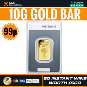 10g Gold Bar + 20 Instants Worth £500
