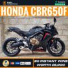 Honda CBR650F or £3000 Cash + 30 Instant Wins Worth £5000