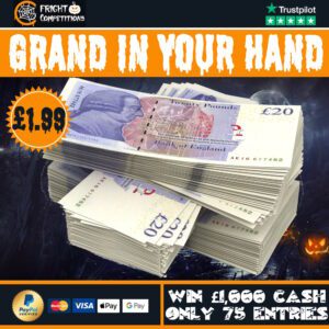 £1000 Cash - 'Grand in Your Hand' #123