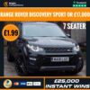 Range Rover Discovery Sport 7 Seater or £17,000 CASH / £25,000 INSTANT WINS