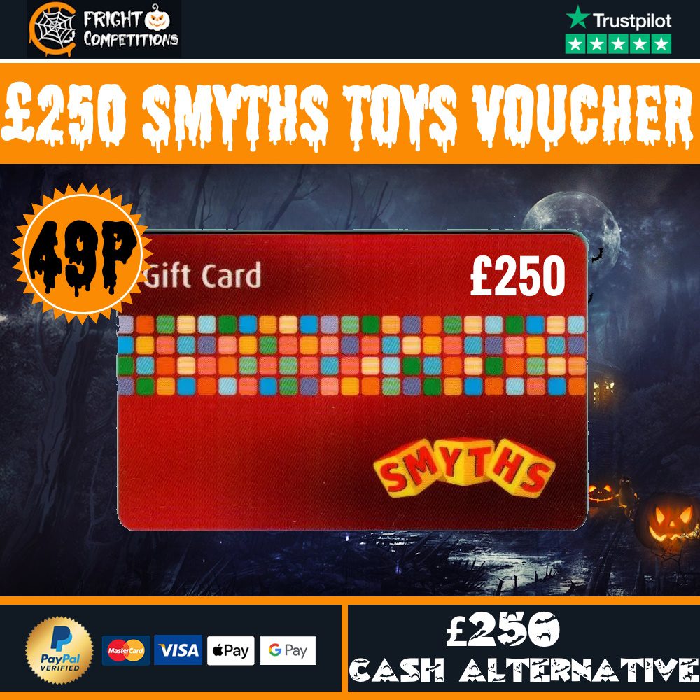 £250 Smyths Gift Card Bright Competitions