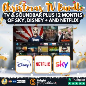 Christmas TV Bundle including Netflix, Sky & Disney +