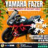 Yamaha Fazer or £3,000 Cash + 30 Instant Wins Worth £5000