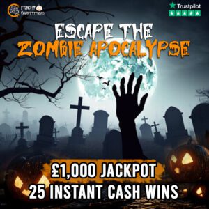 Zombie Apocalypse! Will You Escape?! £1,000 Jackpot & Instant Wins