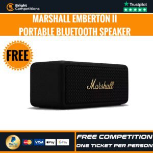 Grab a Free MARSHALL Emberton II Portable Bluetooth Speaker! Join Our Facebook Group