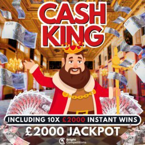 Cash King - £2,000 Jackpot / 10x £2,000 Instant Wins