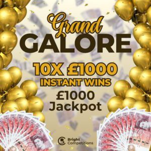 Grand Galore - 10x £1000 Instant Wins & £1000 Jackpot