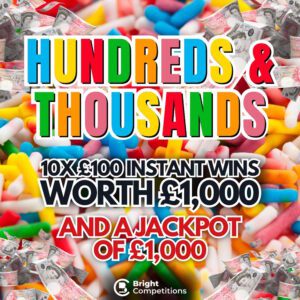 Hundreds & Thousands - 10x £100 Cash Instants & £1,000 Jackpot