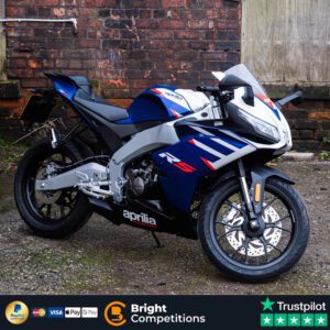 Aprilia RS125 or £2,500 Cash + 20x £250 Cash Instant Wins