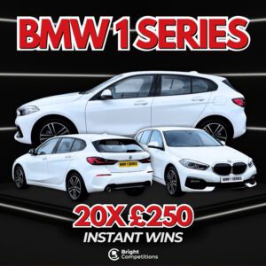 BMW 1 Series + 20x £250 Cash Instant Wins